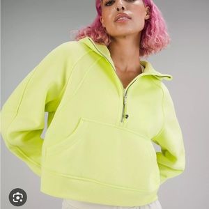 Lululemon Scuba Oversized Half-zip
